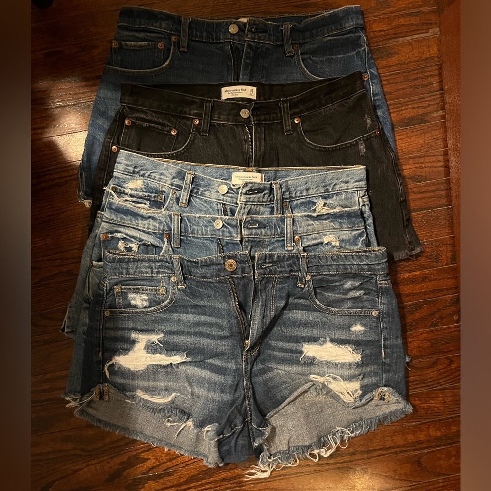 (5) Abercrombie & Fitch/ American Eagle Shorts